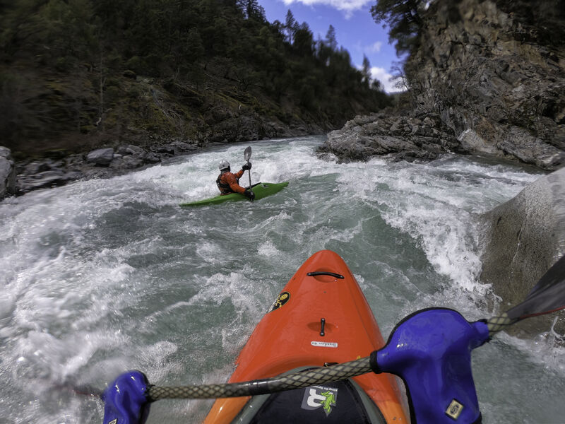 Bottom of Portuguese Creek Rapid