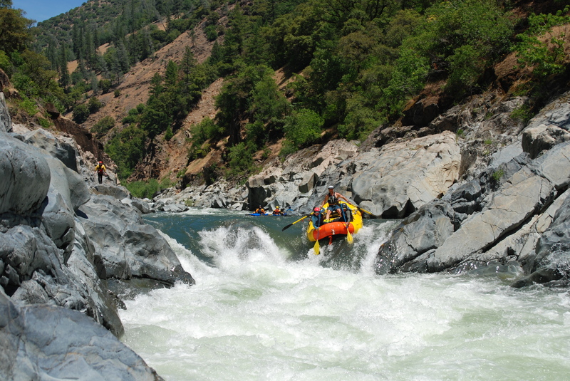Chamberlain Falls, raft descent