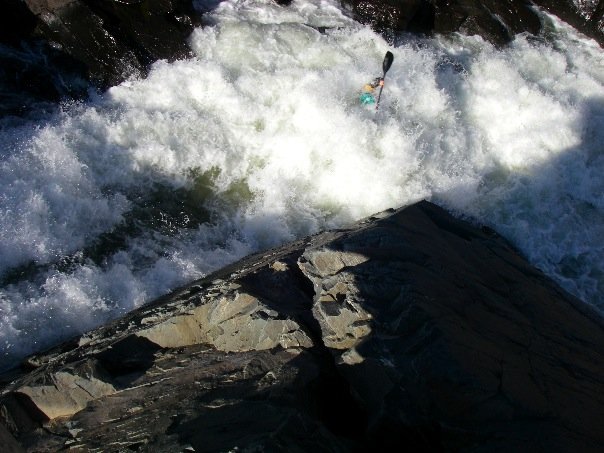 Slide river left of Pummel at high water