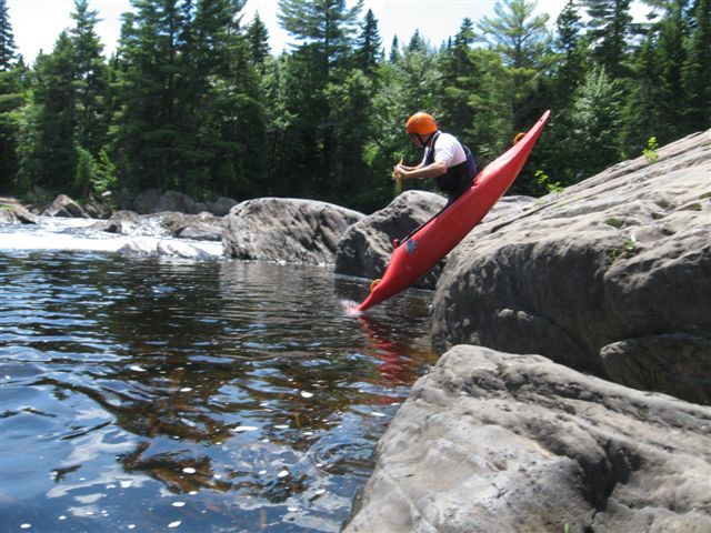 Seboomook Seal Launch: Don't lean forward!