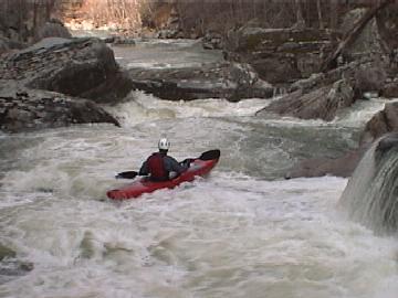 Looking downstream from 1st