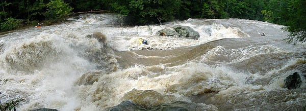 Bull Sluice (high water)