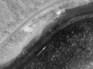 Eye of the Needle Satellite Photo