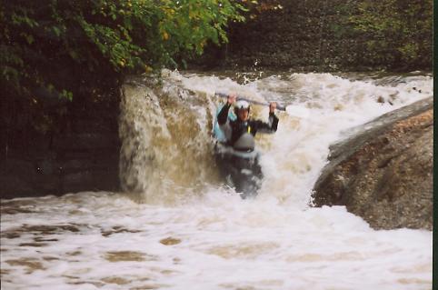 'The Flume' river right chute 2