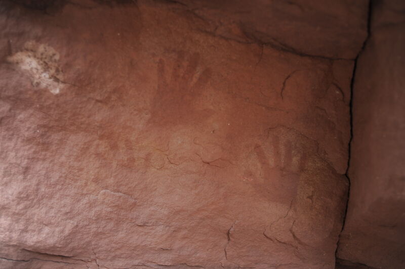 Deer Creek Hand Prints