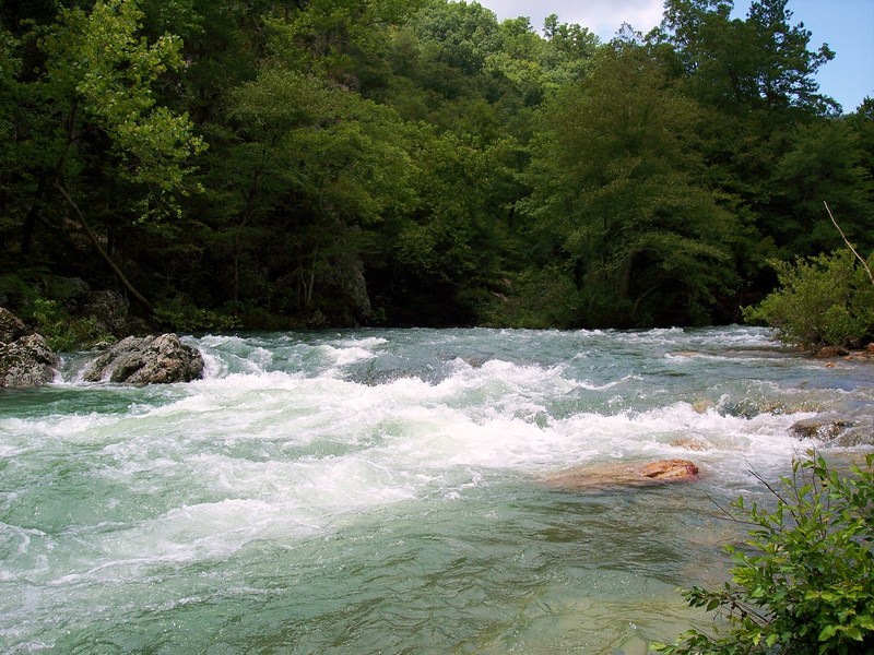 Winding Stairs Rapids (1st Drop)