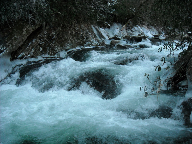 The Clog at low water