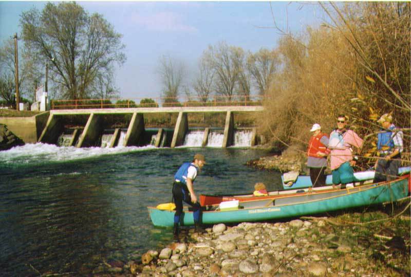 Gould Weir on Kings River, CA