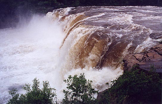 (RM) Little River Falls at 3.5 feet