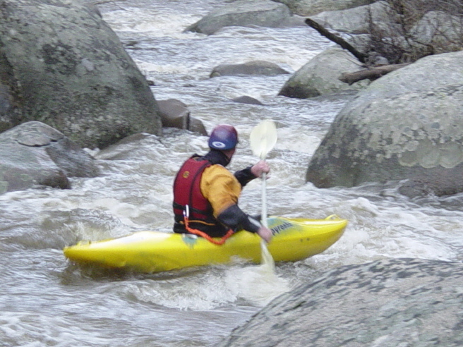 Ben C dropping into Basin Creek