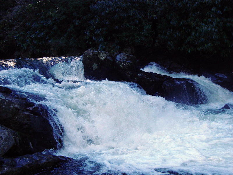 First Class V above Cullasaja Falls