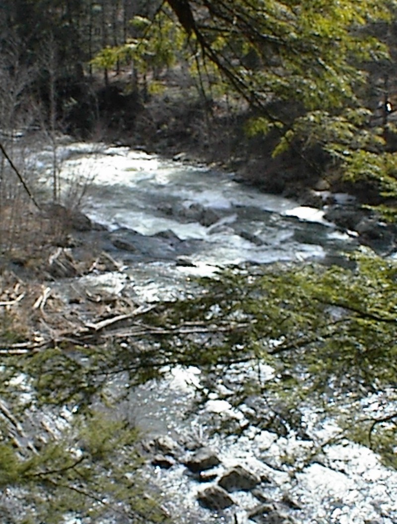 Birdseye of Gorge drop