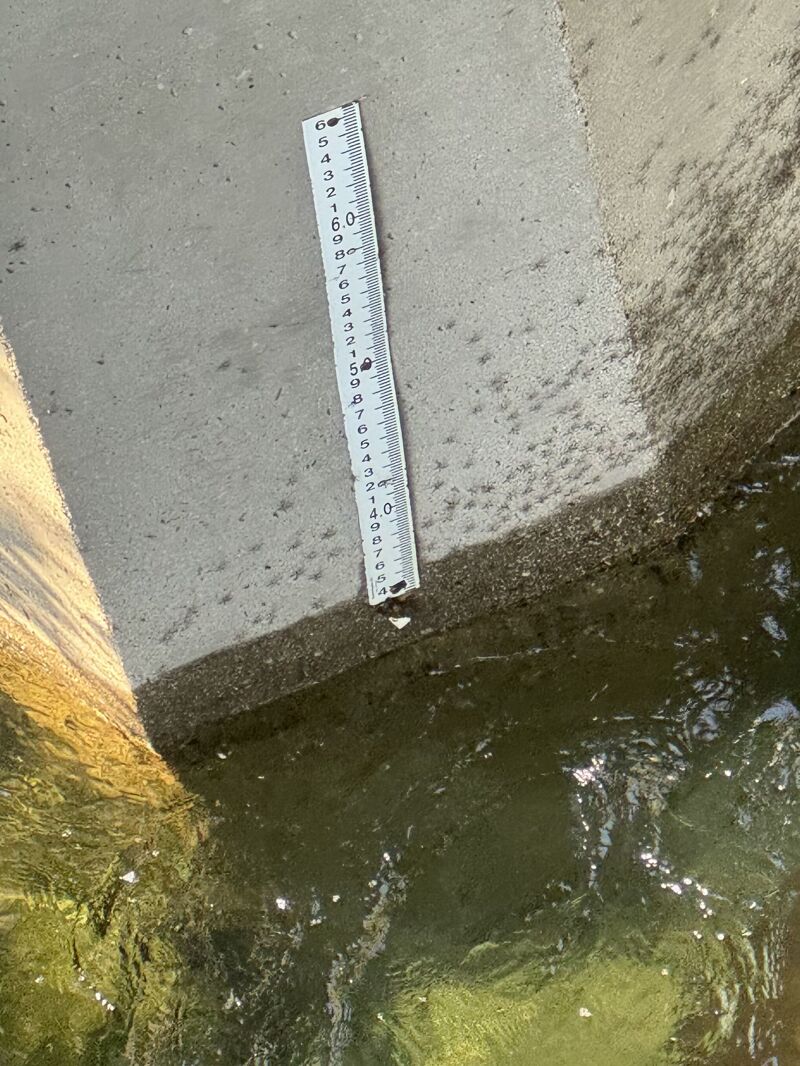 North Fork Salmon River Stick Gage
