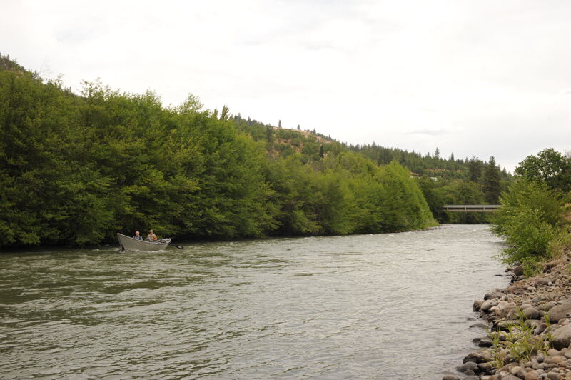 Drift Boat on the Klickitat