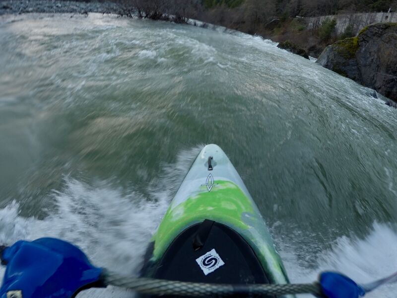 Unnamed Rapid by Retaining Wall