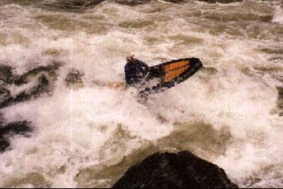 Open boat air at Lochsa Falls