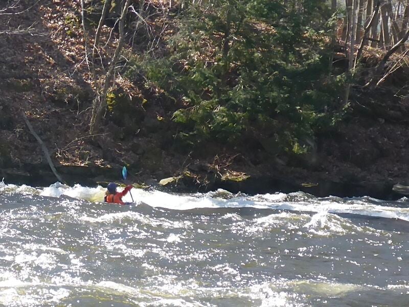 Rapid near Double Eagle Lodge