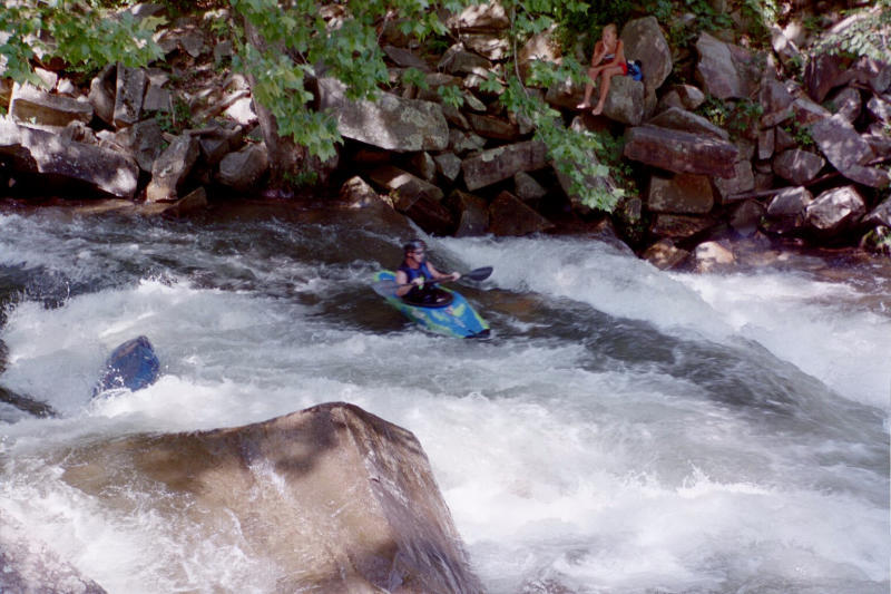 Gordon Byrd at Lesser Wesser Falls