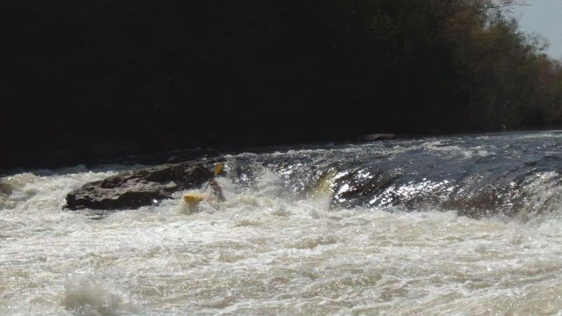 Over the falls