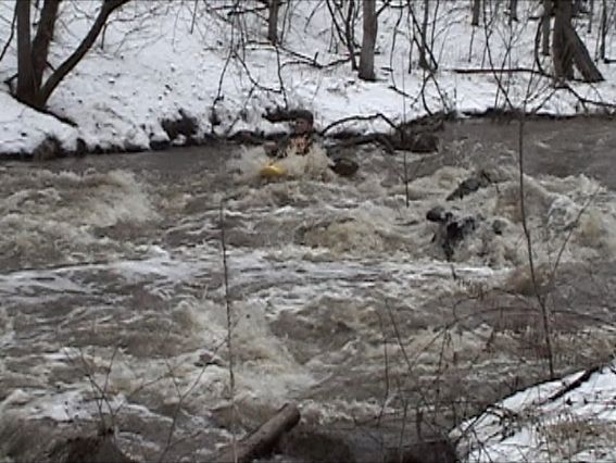 Jim Blake on 7 Mile Creek