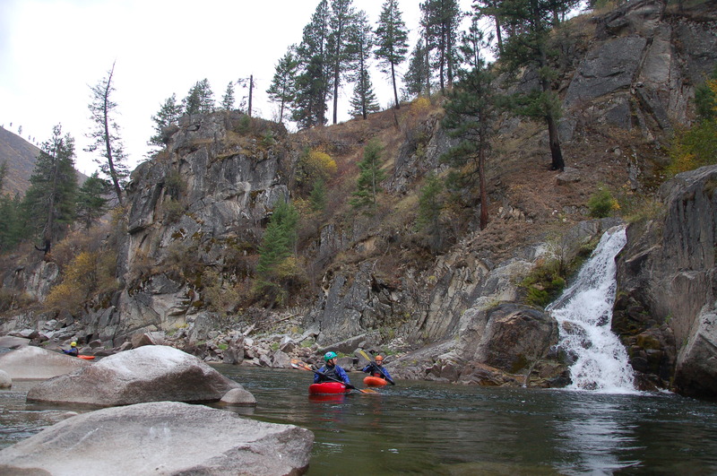 Side Waterfall on the SF Salmon