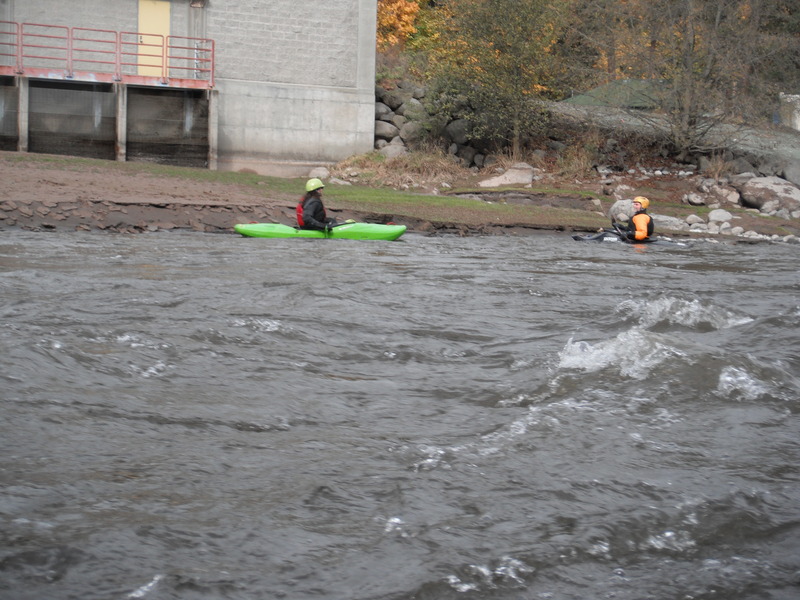 Bottom of "Lake Rapid", just before "Dam Rapid"