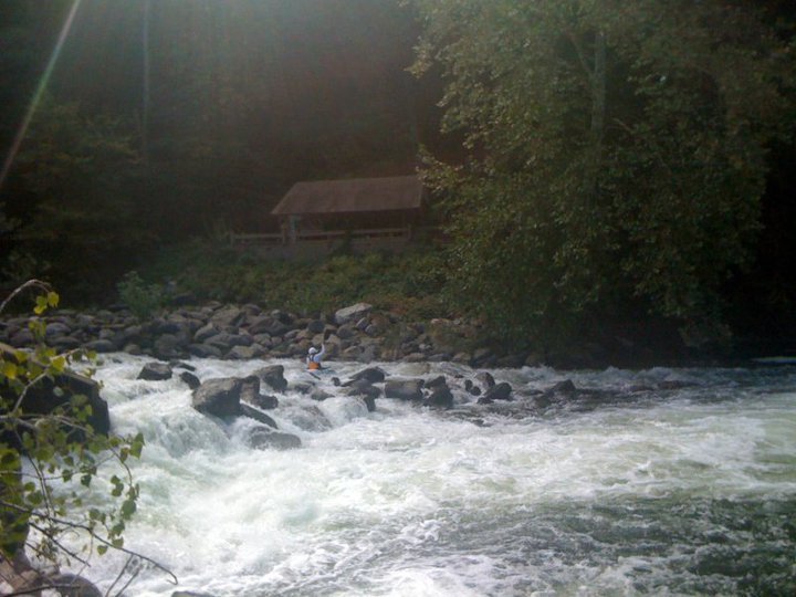 Croton rock slide