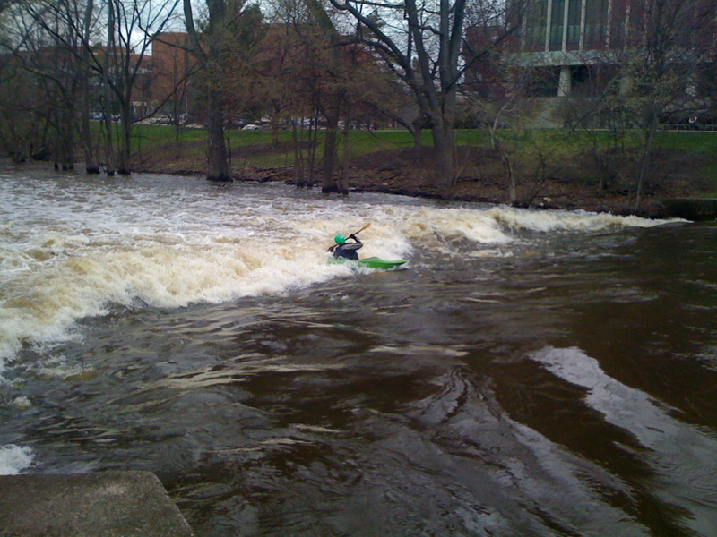 Front Surfing the Wave