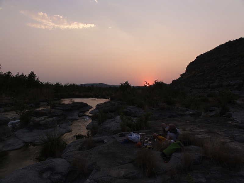 Sunset on the Devils