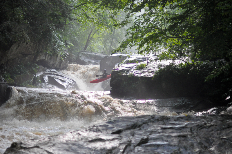 Seal Launch after a Summer hail storm