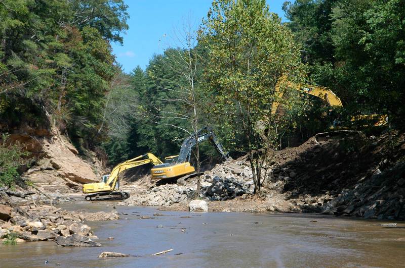 Tearing Down a Dam