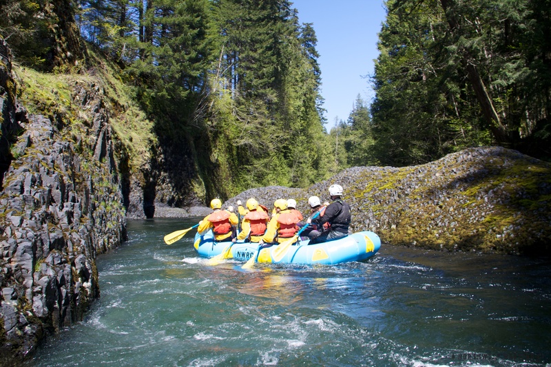 Entering First Basalt Gorge