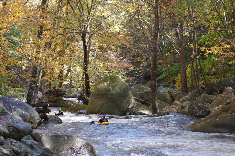 Fall foliage on the Popolopen