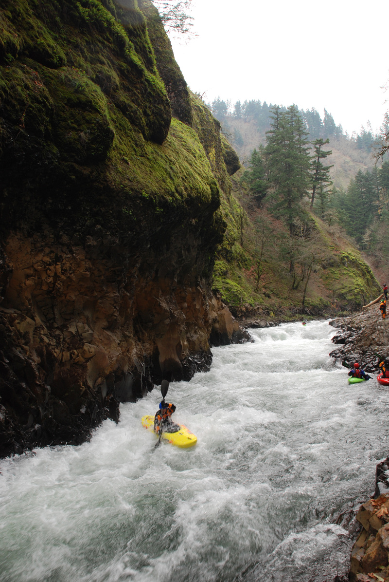 Celebratory Float Down the Restored Lower Gorge of the White Salmon