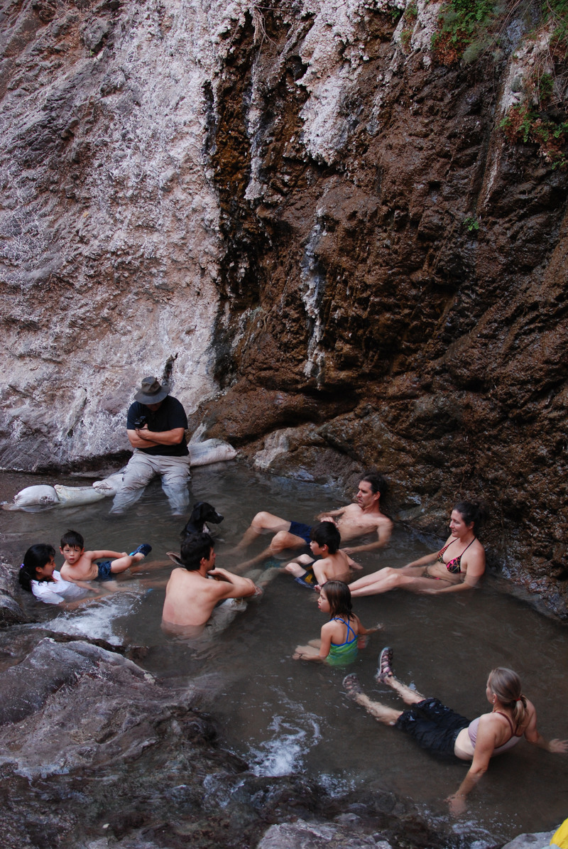 Hot Springs in Boy Scout Canyon