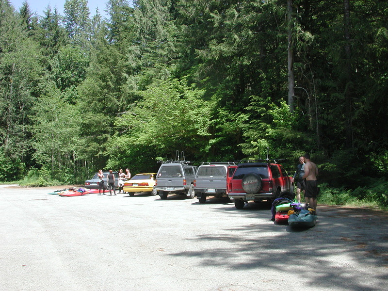 Pull in parking