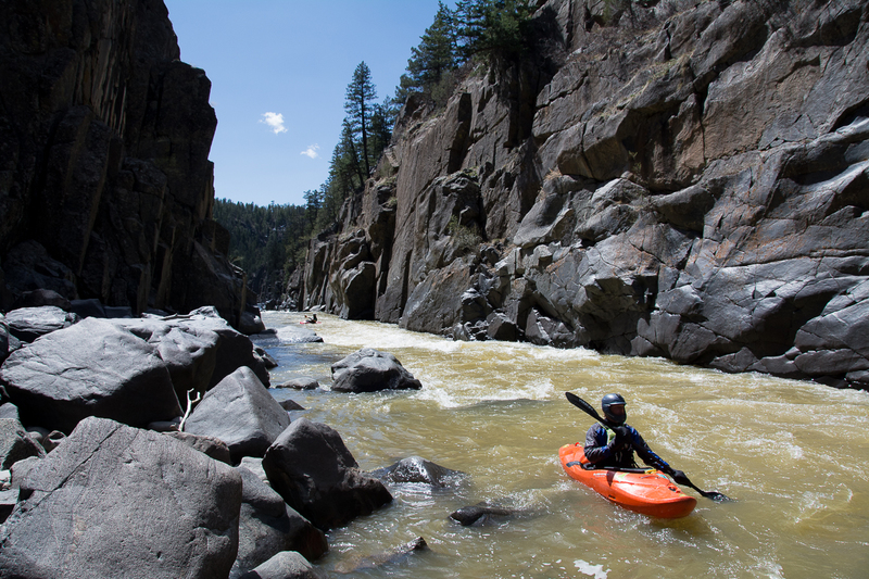 In the gorge