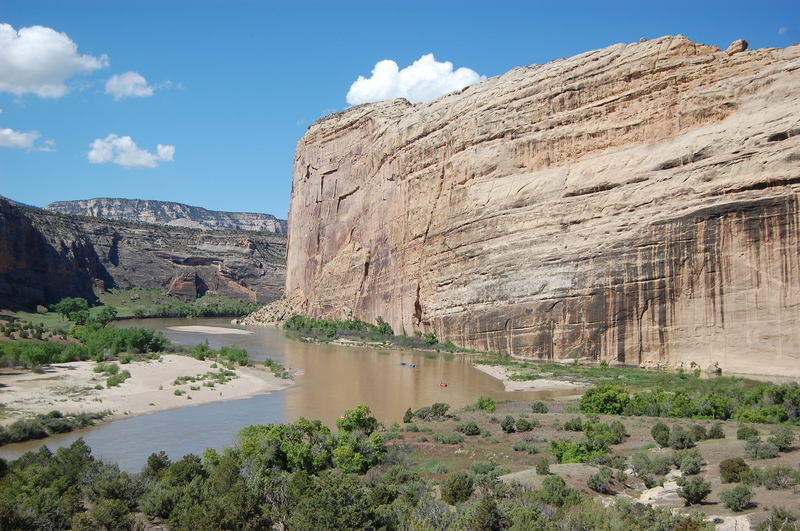 Confluence of the Yampa and Green River's