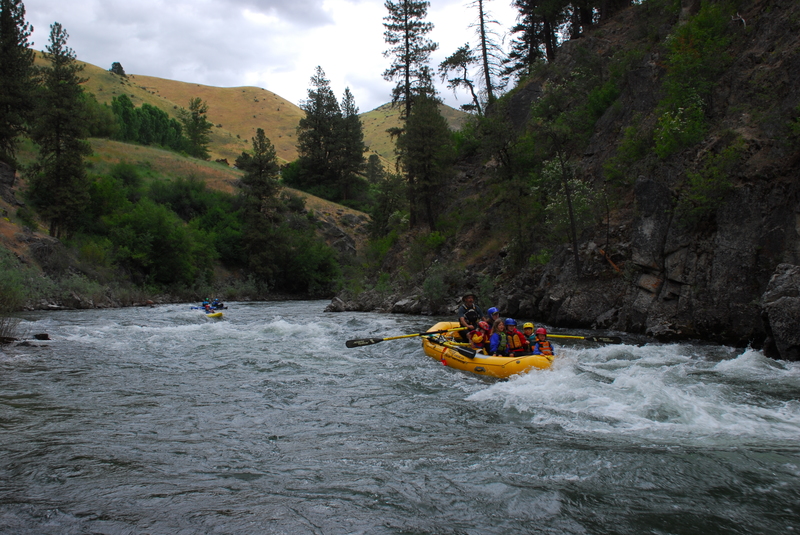 Rafting Swirly Canyon