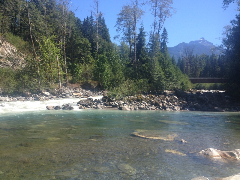 White Chuck Confluence 620CFS 