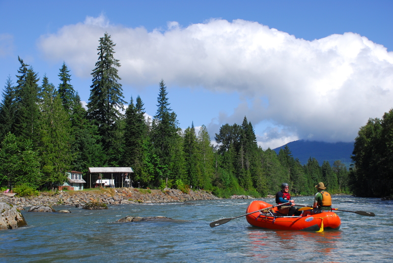 Rafting on Sauk