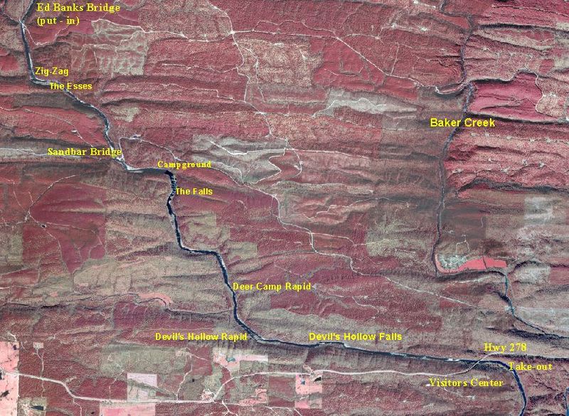 Cossatot Map
