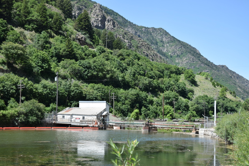 Weber Dam Upstream