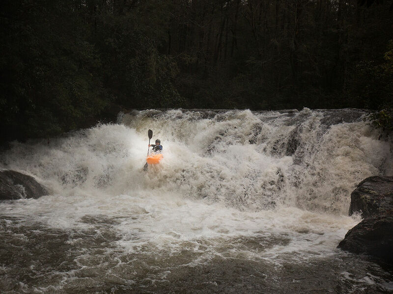 Dicks Creek @1- First WMA Gate to Old Waters Creek Campground