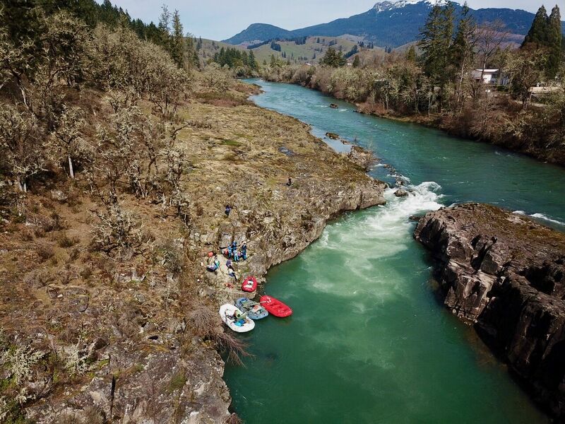  on Umpqua, N. @2. Idleyld Park to confluence with S. Umpqua