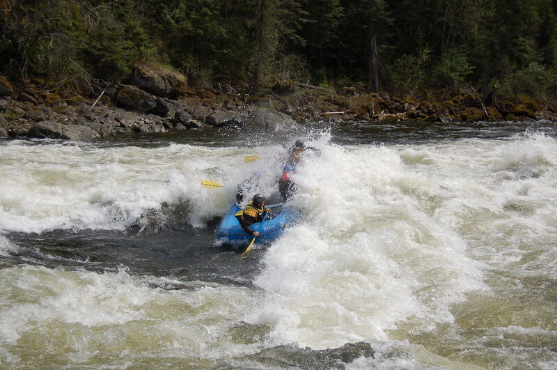  on Lochsa @3 - Wilderness Gateway bridge to Split Creek Pack Bridge
