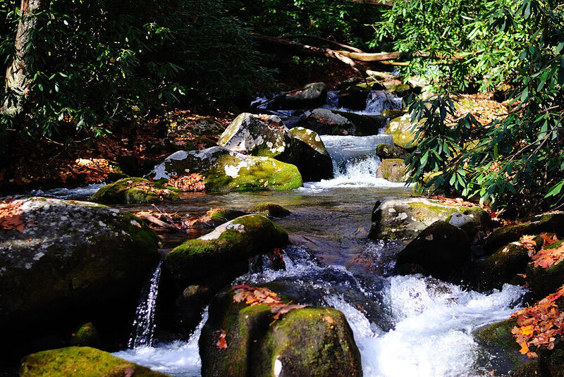 on Eagle Creek @Eagle Creek Trail to Fontana Lake