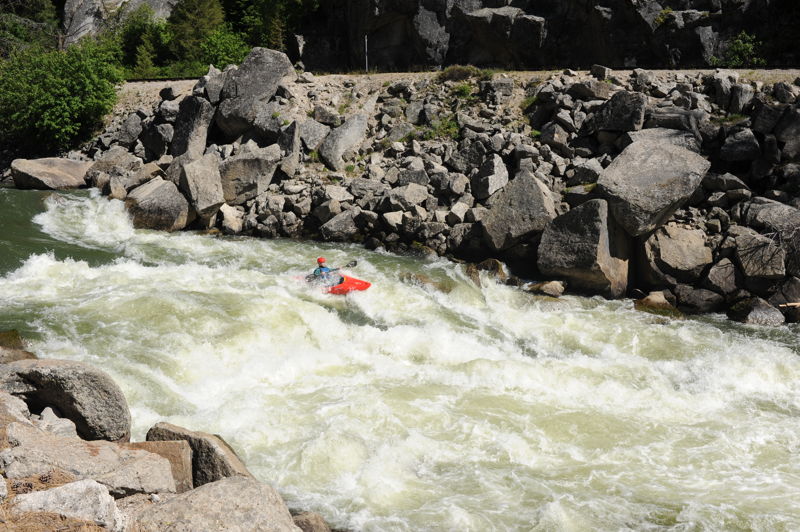 Aki on Howards Plunge
