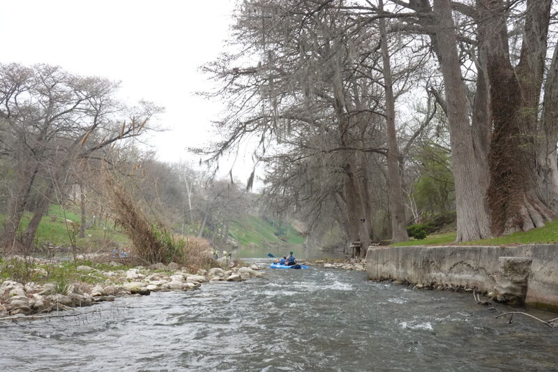 Backyard Hole at Low Water