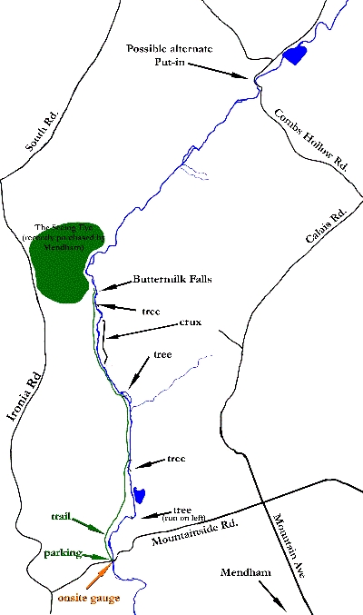 India Brook Guide Map
